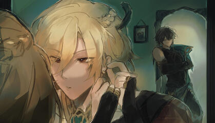 head + half scene